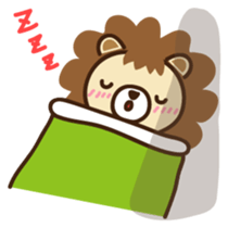 Lion boy Japanese version sticker #1465384