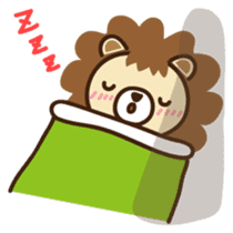 Lion boy Japanese version sticker #1465384