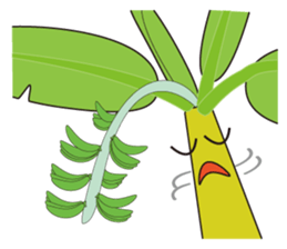 BANANAN in the warm Island. sticker #1465991