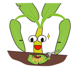 BANANAN in the warm Island. sticker #1466023