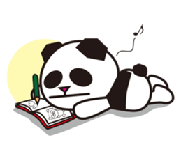 The Panda time. sticker #1466198
