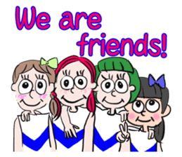 School friends sticker sticker #1466240
