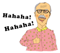 Life of the old man sticker #1466307