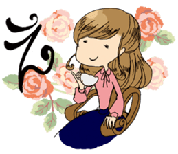 Face muscle stamp ETCHAN sticker #1467419