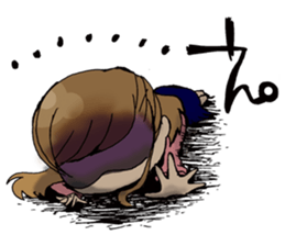 Face muscle stamp ETCHAN sticker #1467428