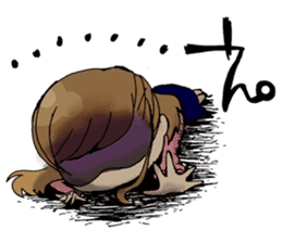 Face muscle stamp ETCHAN sticker #1467428