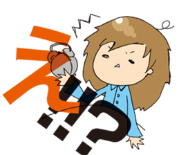 Face muscle stamp ETCHAN sticker #1467433