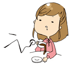 Face muscle stamp ETCHAN sticker #1467435