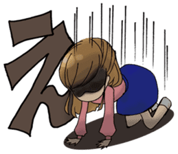 Face muscle stamp ETCHAN sticker #1467445