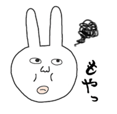 THE UGLY RABBIT sticker #1467452