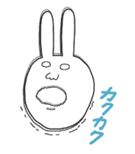 THE UGLY RABBIT sticker #1467475
