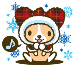 Corgi Christmas vol.2 sticker #1468108