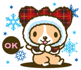 Corgi Christmas vol.2 sticker #1468110