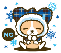 Corgi Christmas vol.2 sticker #1468111