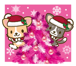 Corgi Christmas vol.2 sticker #1468113