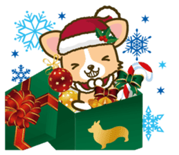 Corgi Christmas vol.2 sticker #1468122