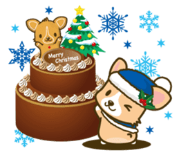 Corgi Christmas vol.2 sticker #1468125
