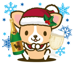Corgi Christmas vol.2 sticker #1468126