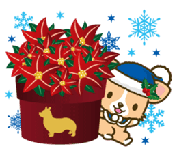Corgi Christmas vol.2 sticker #1468127