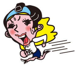 Japanese office worker Ononoi Moco sticker #1468295