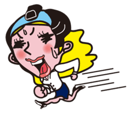Japanese office worker Ononoi Moco sticker #1468295