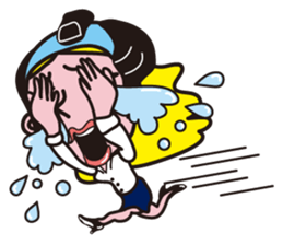 Japanese office worker Ononoi Moco sticker #1468299