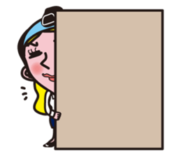 Japanese office worker Ononoi Moco sticker #1468305