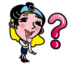 Japanese office worker Ononoi Moco sticker #1468318