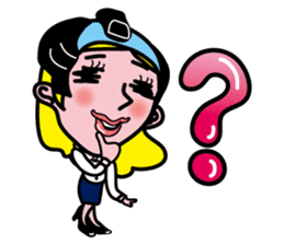 Japanese office worker Ononoi Moco sticker #1468318