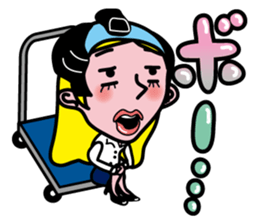 Japanese office worker Ononoi Moco sticker #1468319