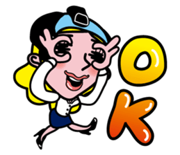 Japanese office worker Ononoi Moco sticker #1468326