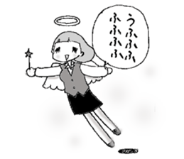 emotions of the girl sticker #1468445