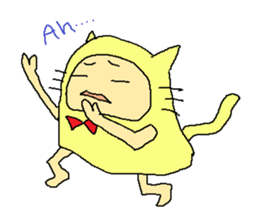 cat costume/NEKOTASAN sticker #1468568