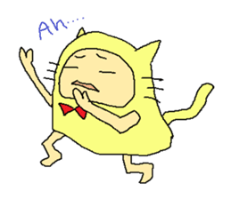 cat costume/NEKOTASAN sticker #1468568
