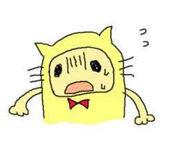 cat costume/NEKOTASAN sticker #1468570