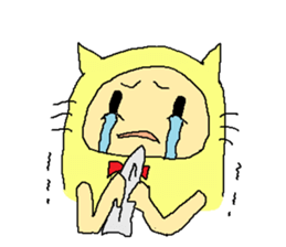 cat costume/NEKOTASAN sticker #1468573