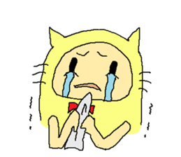 cat costume/NEKOTASAN sticker #1468573