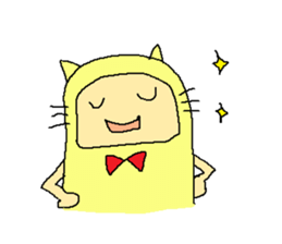 cat costume/NEKOTASAN sticker #1468575