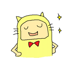 cat costume/NEKOTASAN sticker #1468575