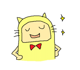 cat costume/NEKOTASAN sticker #1468575