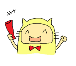 cat costume/NEKOTASAN sticker #1468576