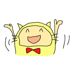 cat costume/NEKOTASAN sticker #1468578