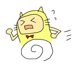 cat costume/NEKOTASAN sticker #1468581