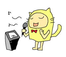 cat costume/NEKOTASAN sticker #1468582