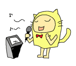 cat costume/NEKOTASAN sticker #1468582