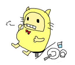 cat costume/NEKOTASAN sticker #1468588