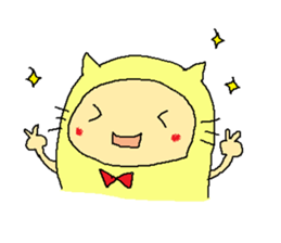 cat costume/NEKOTASAN sticker #1468594