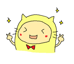 cat costume/NEKOTASAN sticker #1468594