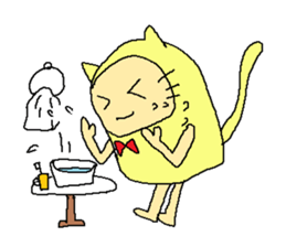 cat costume/NEKOTASAN sticker #1468599