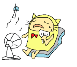 cat costume/NEKOTASAN sticker #1468603